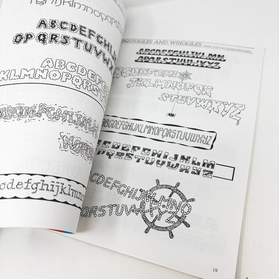 The Lettering Book of Alphabets Book by Noelene Morris