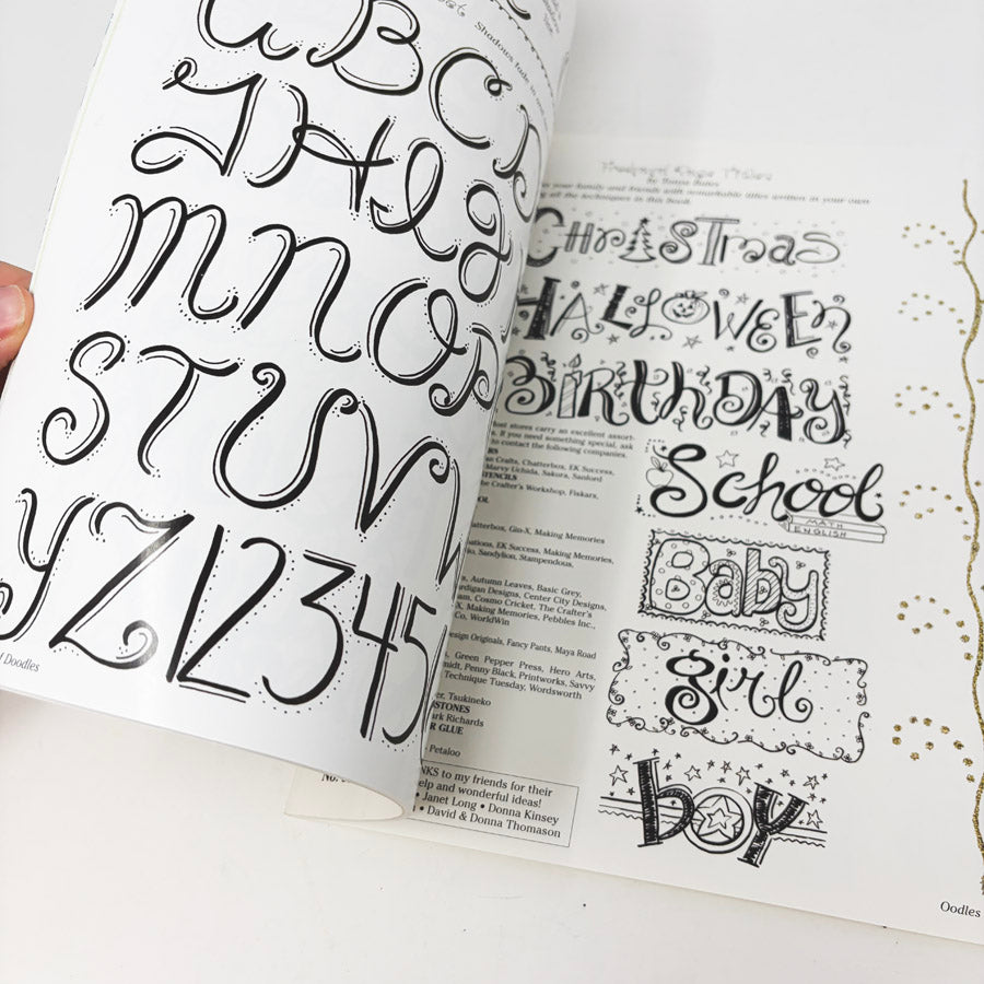 Oodles of Doodles Papercraft Book by Tonya Bates, Susan McNeill