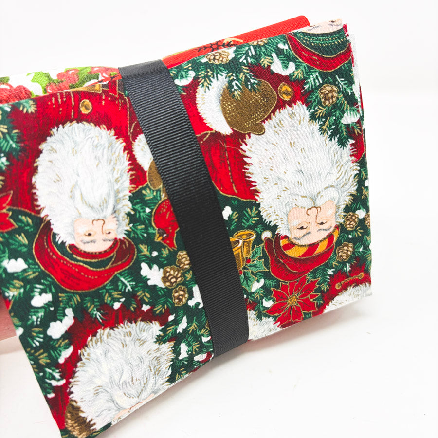 Festive Vintage Prints Holiday Fabric Remnants Bundle