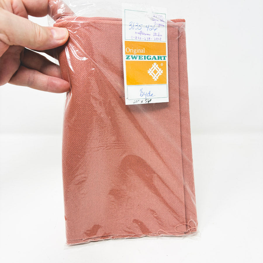 25 Count 20" x 56" Laguna Evenweave - Terra Cotta