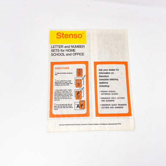 Assorted Stencils--Vintage