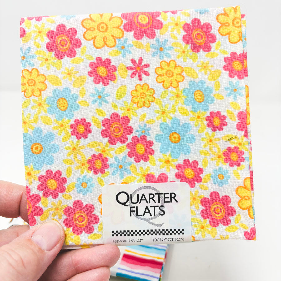 Novelty Cotton Quarter Flats - Pick a Design