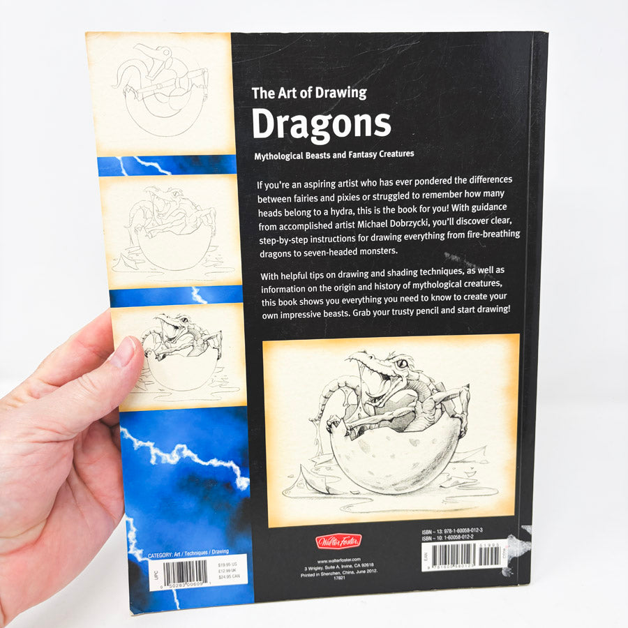 The Art of Drawing Dragons Book by Michael Dobrzycki