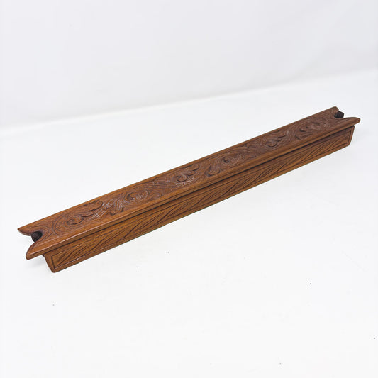 Wood Carved Incense Box
