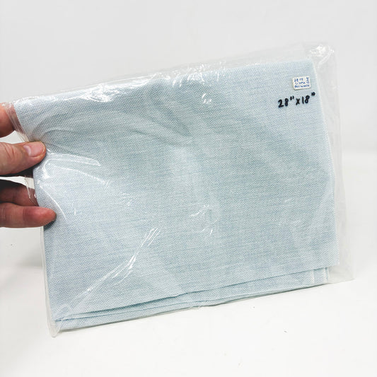 28 Count 18" x 28" Linen Fabric - Periwinkle Blue