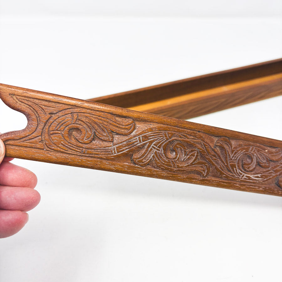Wood Carved Incense Box