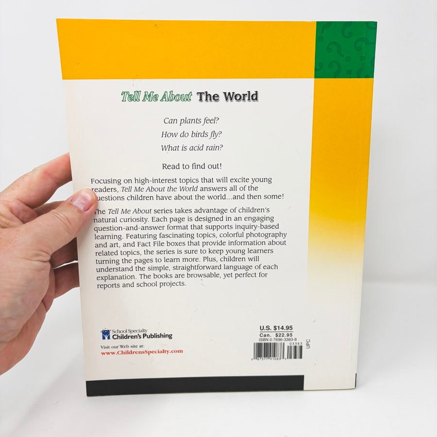 Tell Me About The World from Waterbird Books