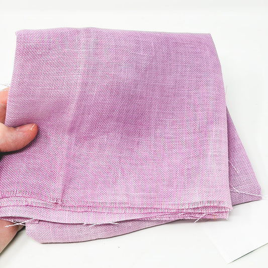 28 Count Linen Fabric (2 pc) - Lilac