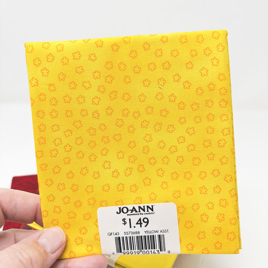 Warm Colors - Cotton Quarter Flats - Pick a Design