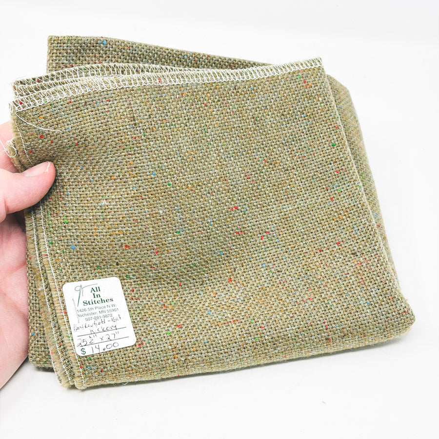 16 Count 25.5" x 27" Heatherfield Evenweave Fabric - Hickory