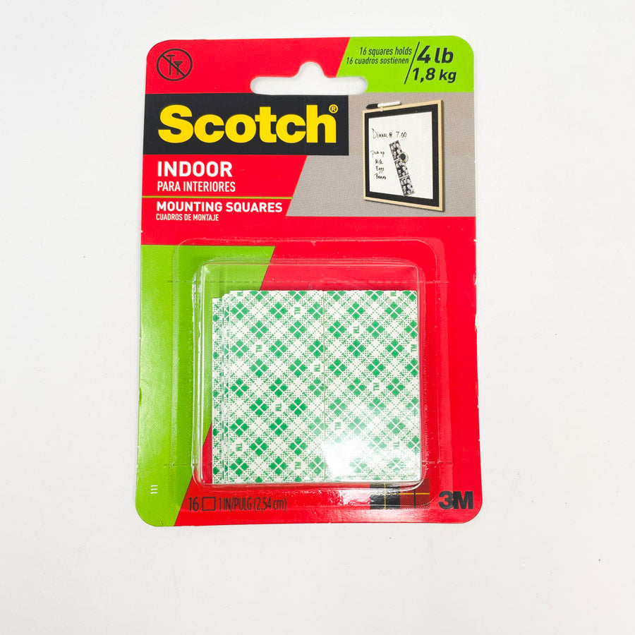 3M Scotch Indoor Mounting Squares