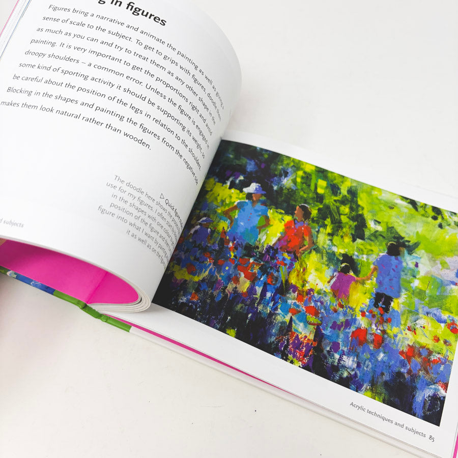 Learn Acrylics Quickly Book by Soraya French