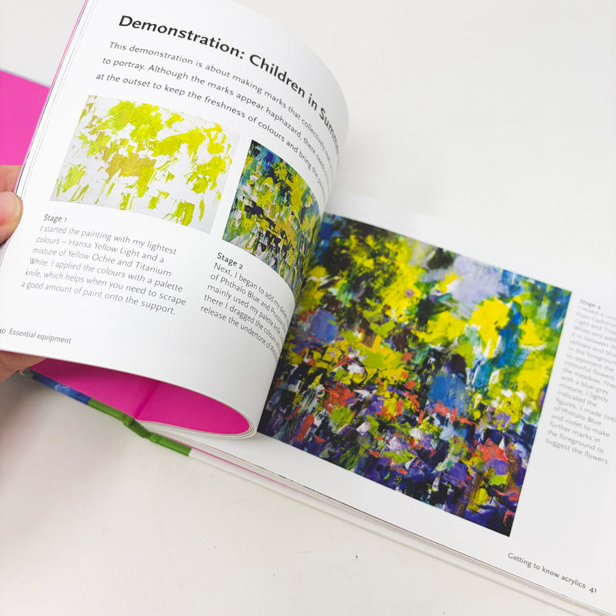 Learn Acrylics Quickly Book by Soraya French