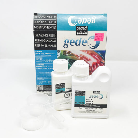 Pebeo Gedeo Glazing Resin Kit