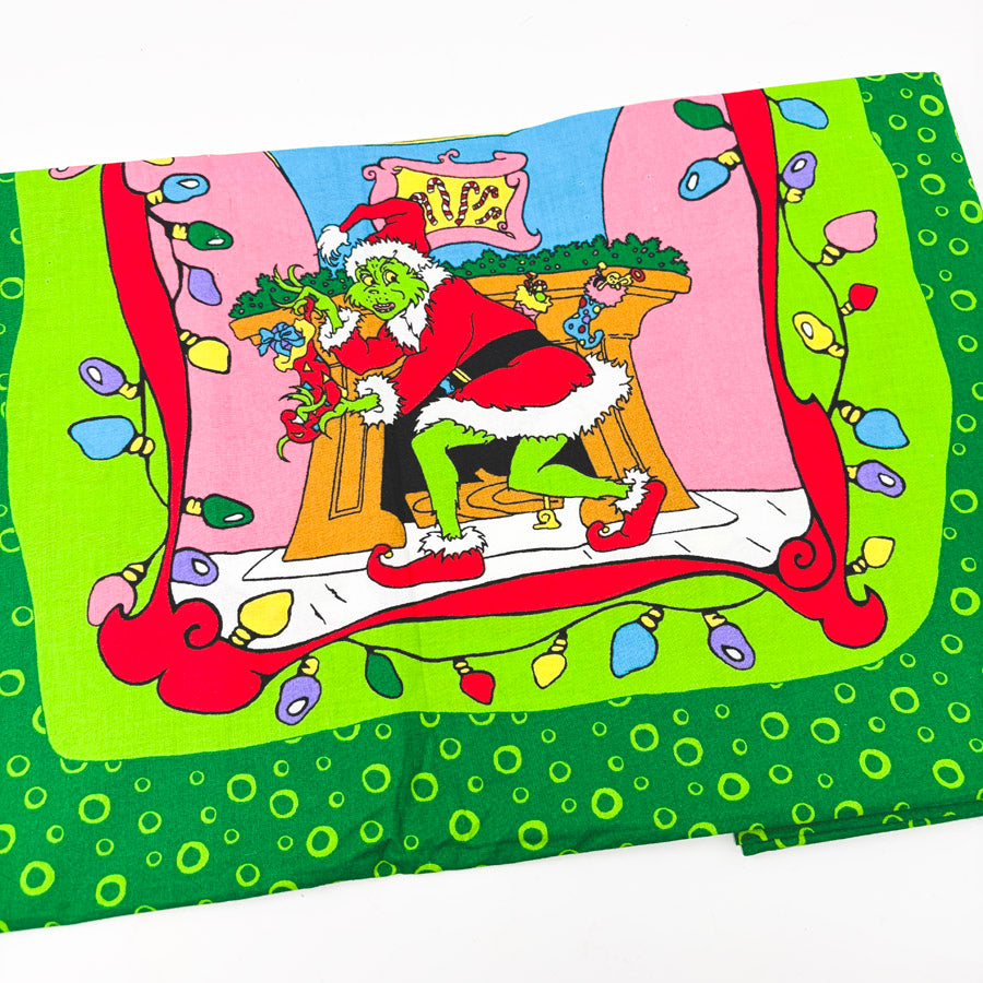 42" x 34" Grinch Fabric (4 Panels)