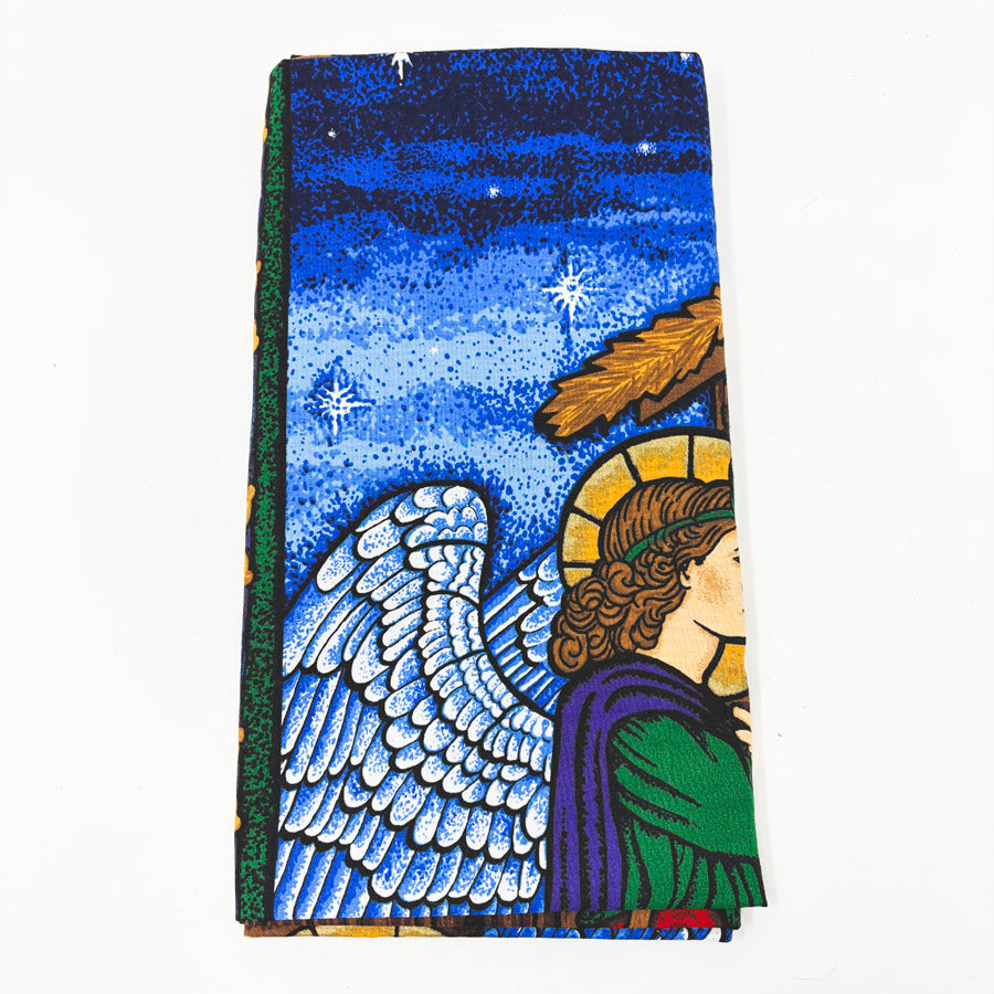 34" x 42" Cranston Nativity Scene Fabric Panel