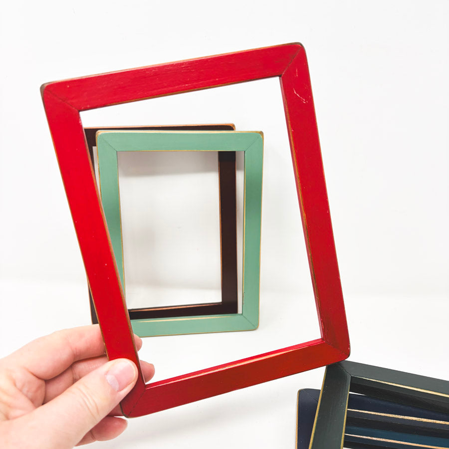 Distressed Edge Color Frames – 5-1/8" x 7-1/8" Opening