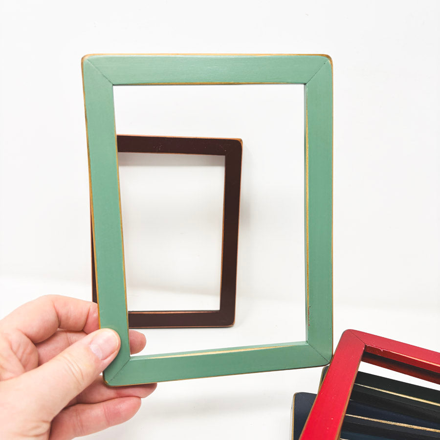 Distressed Edge Color Frames – 5-1/8" x 7-1/8" Opening