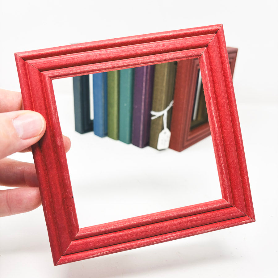 Square Matte Finish Distressed Color Frames – 4-3/8" Opening