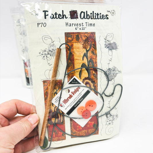 Harvest Time (P70) Patch Abilities Monthly Minis Hanging Quilt Kit