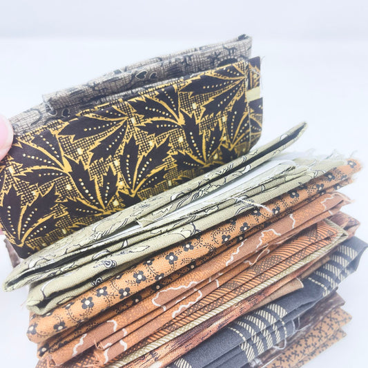 Earth Tones Pattern Fabric Bundle