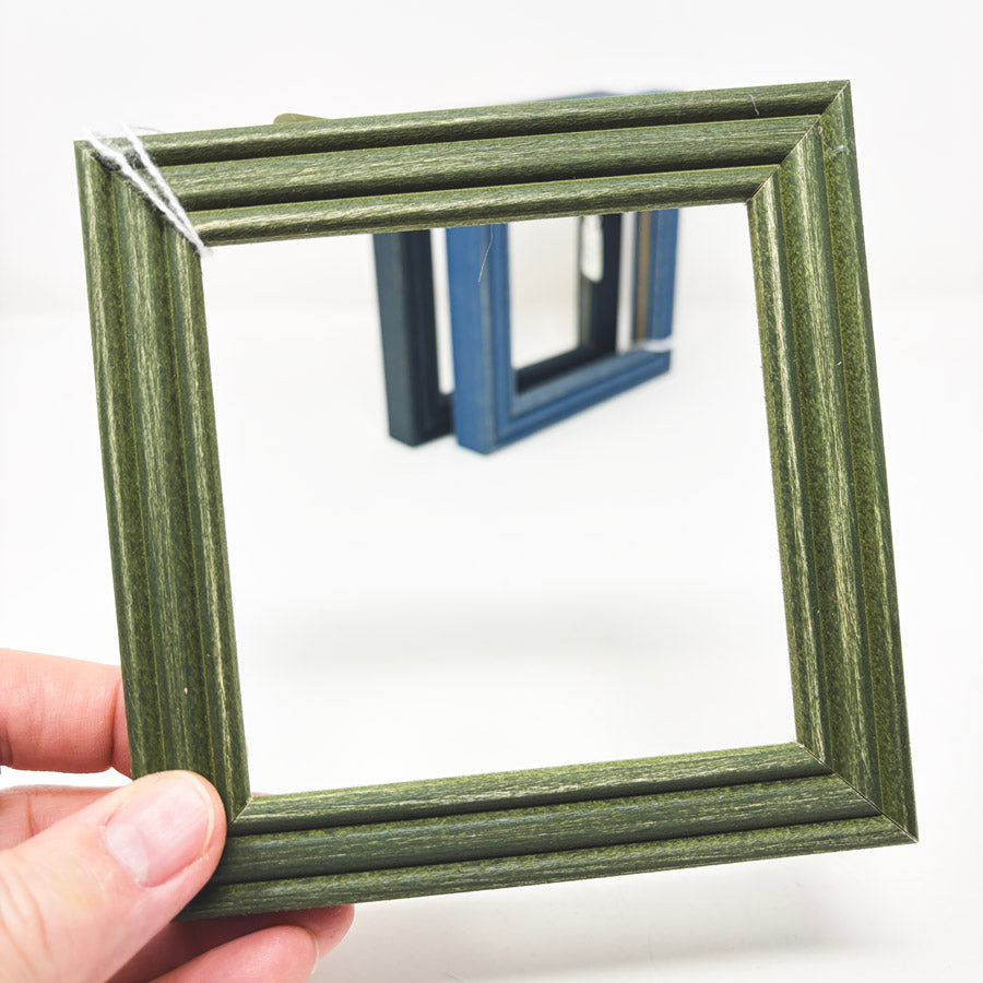 Square Matte Finish Distressed Color Frames – 4-3/8" Opening