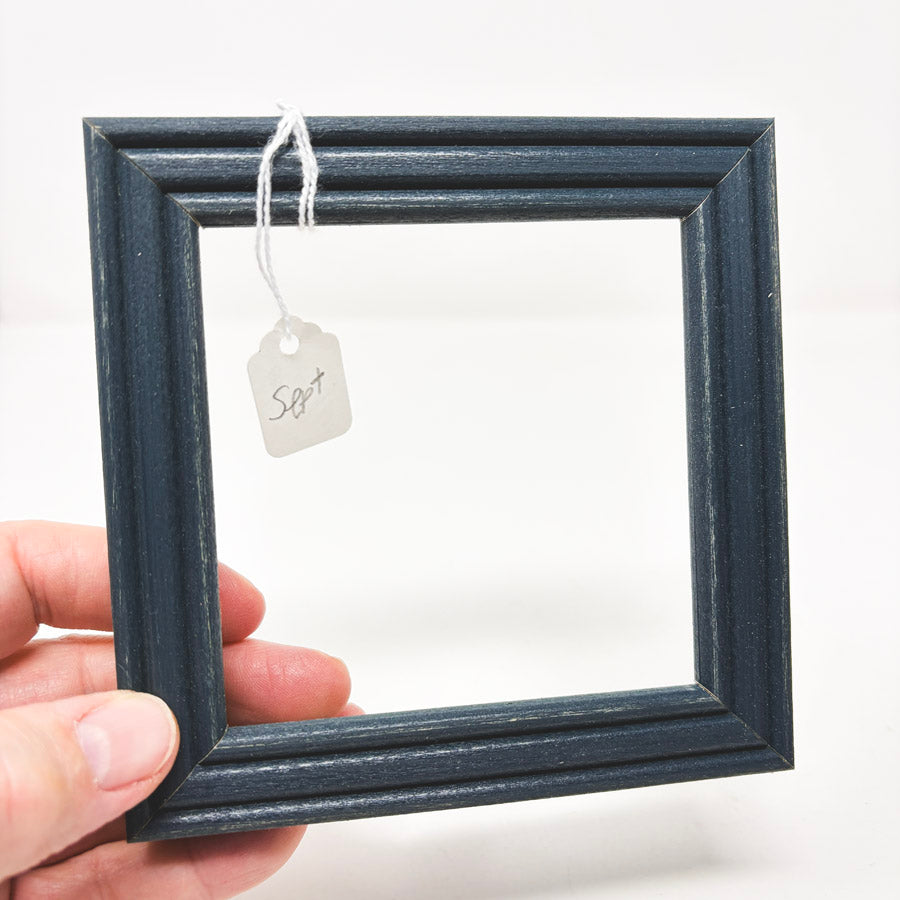 Square Matte Finish Distressed Color Frames – 4-3/8" Opening