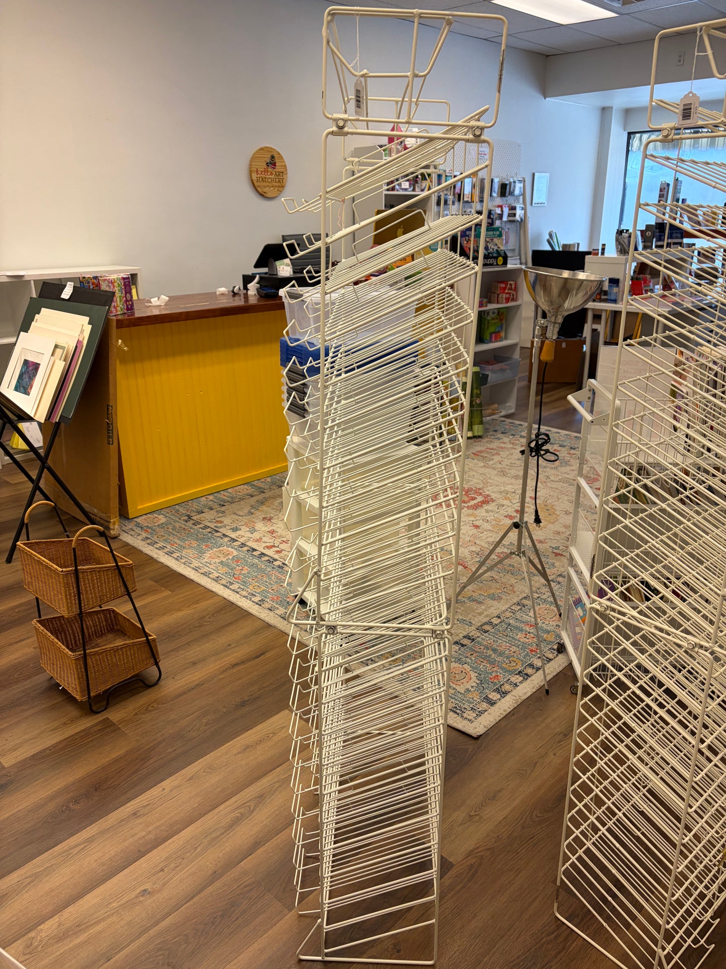 12x12 Wire Paper Rack