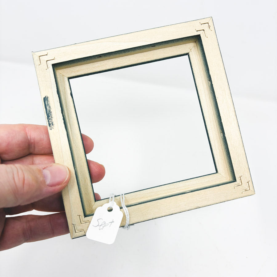Square Matte Finish Distressed Color Frames – 4-3/8" Opening
