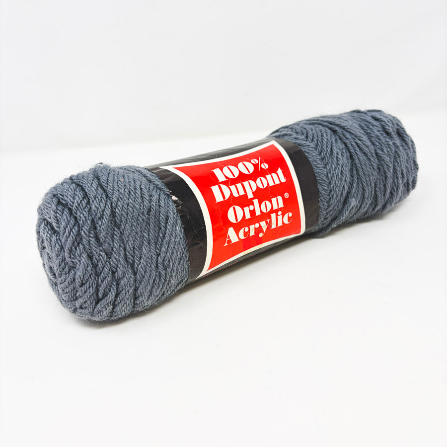 100% Dupont Orlon Acrylic Yarn - 64 Med Grey
