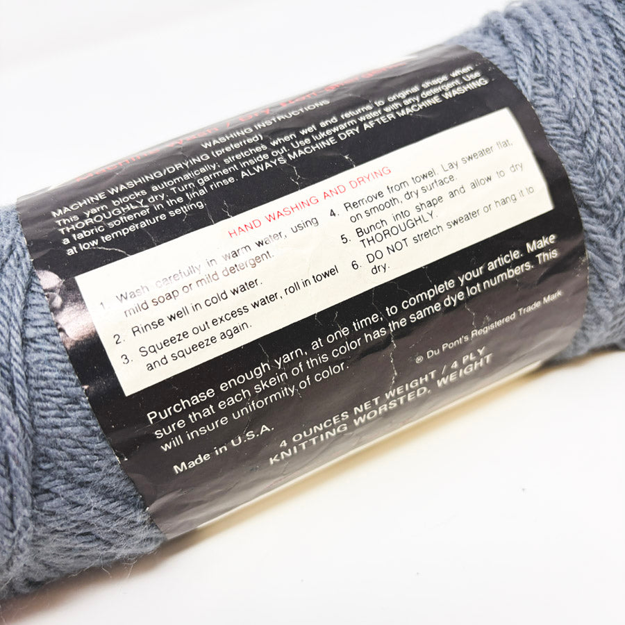 100% Dupont Orlon Acrylic Yarn - 64 Med Grey