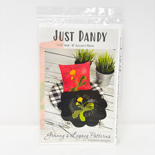 Granny's Legacy Patterns - Just Dandy Accent Pillow Pattern