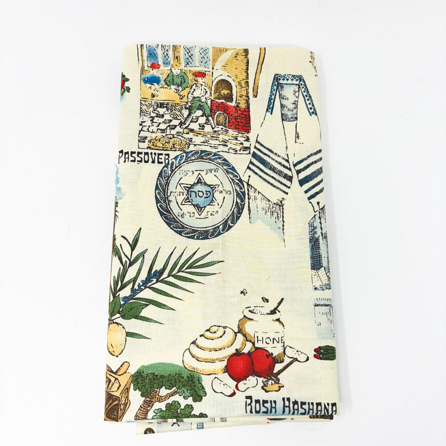 1 yd x 40" Jewish Holidays Fabric