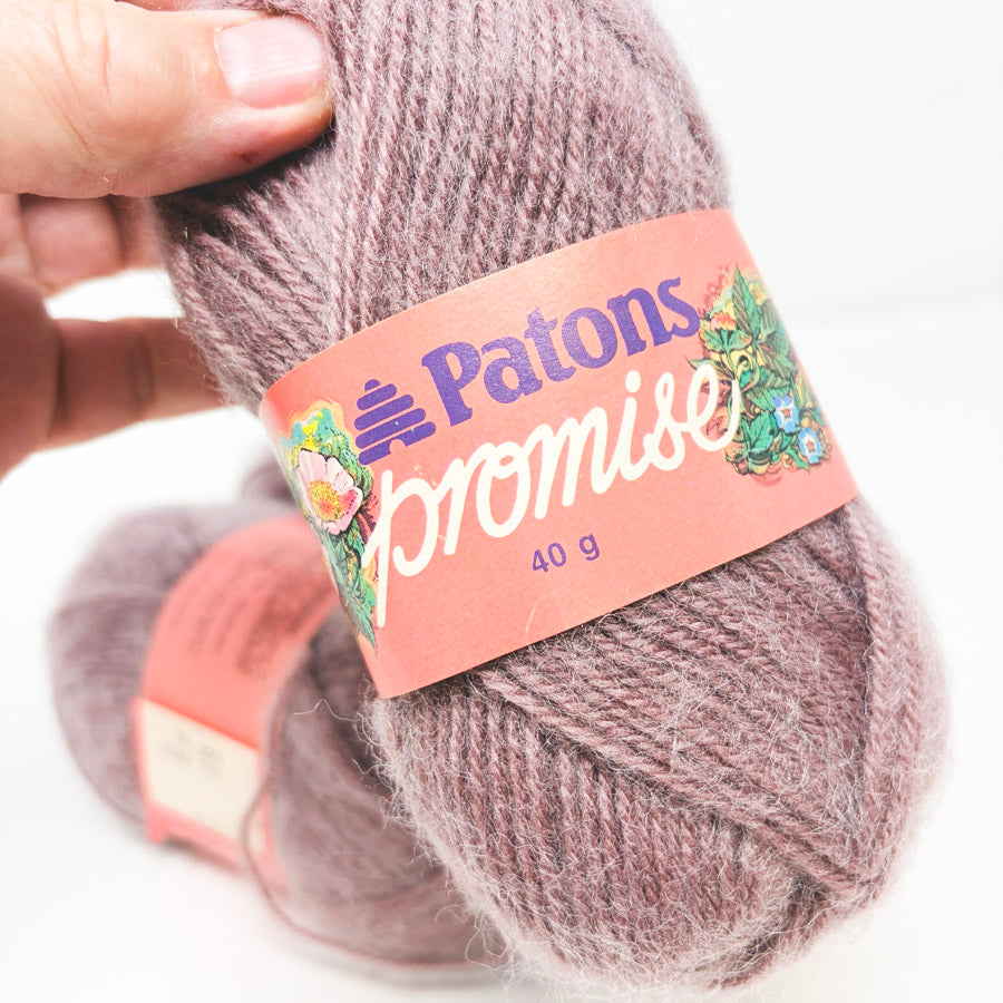 Patons Promise - Purple Yarn