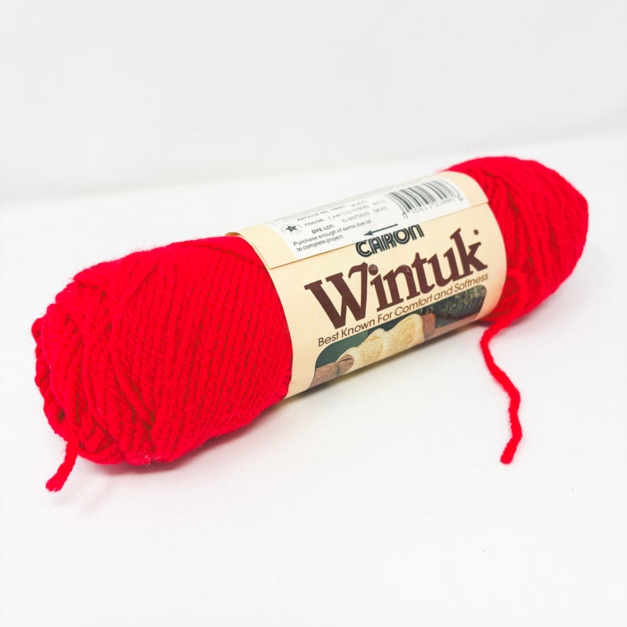Wintuck Red Yarn by Caron