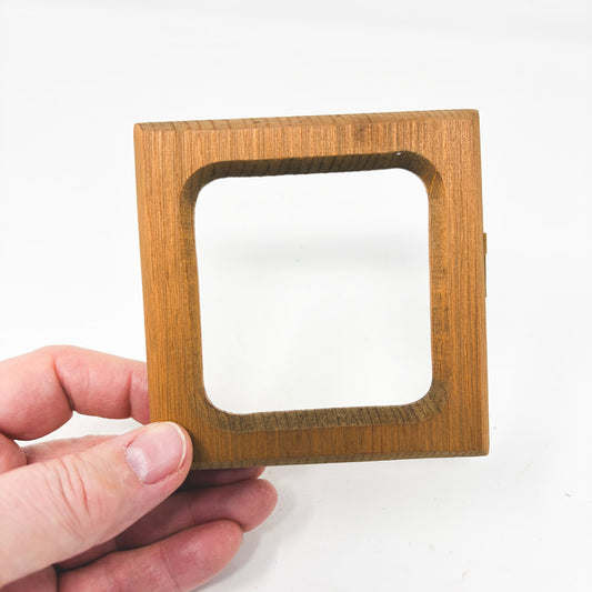 Small Stained 4" Rounded Corner Frame