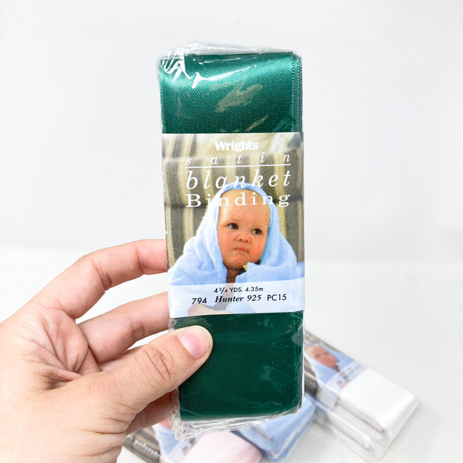 Wright's Satin Blanket Binding - Pick a Color