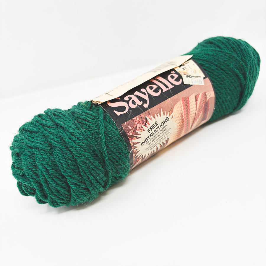 Sayelle - 1062 Dark Green Worsted Weight Yarn