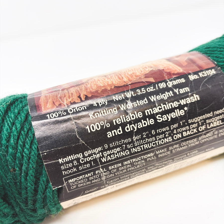 Sayelle - 1062 Dark Green Worsted Weight Yarn