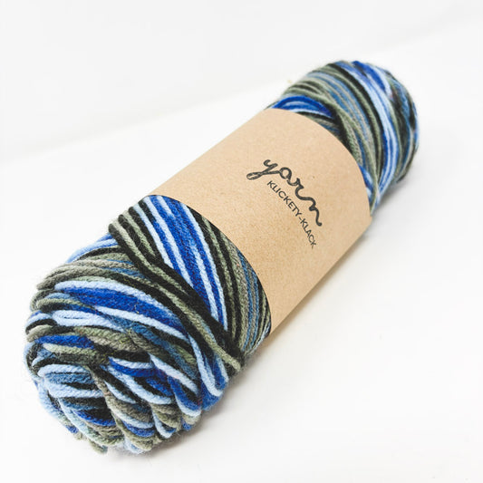 Blue/Grey/Black Unmarked Yarn (Copy)