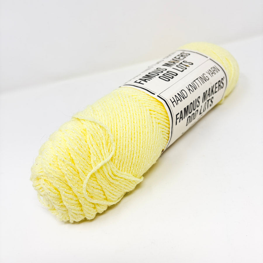 Famous Makers Lt Yellow Hand Knitting Yarn