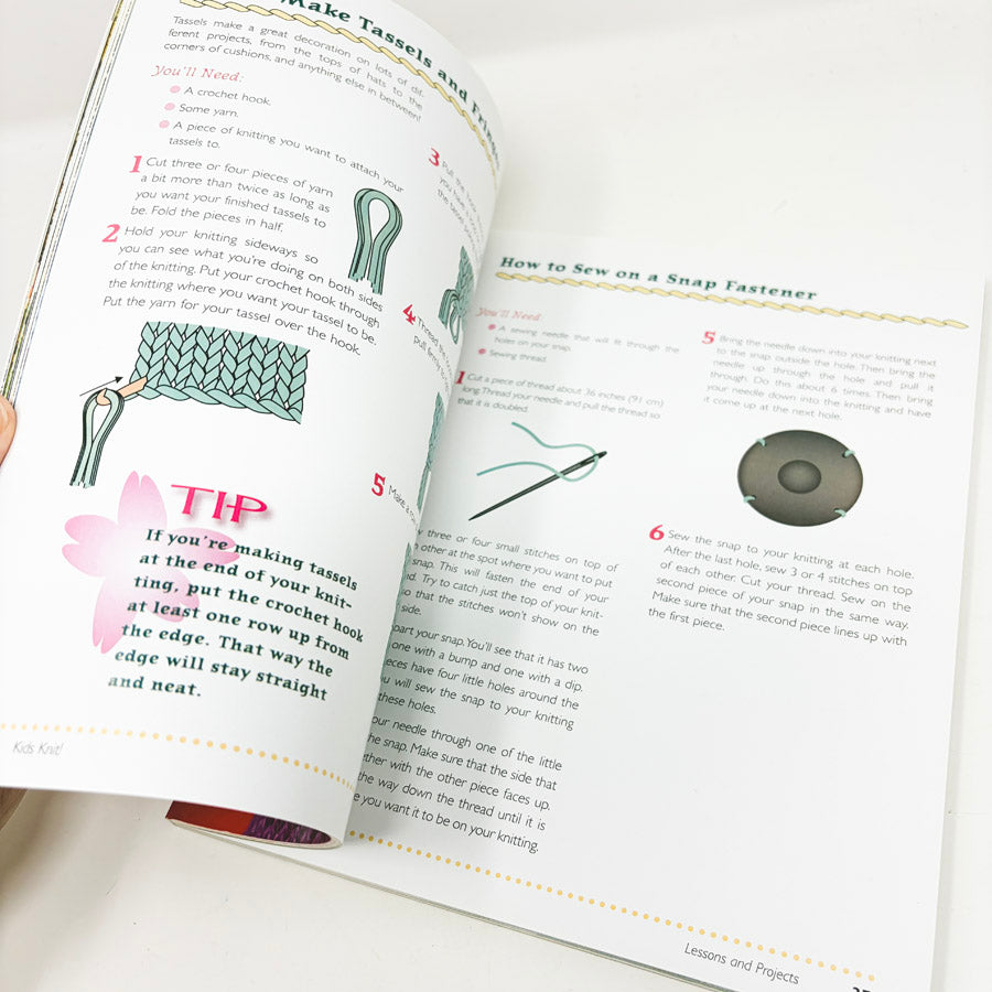 Kids Knit Book by Sarah Bradberry