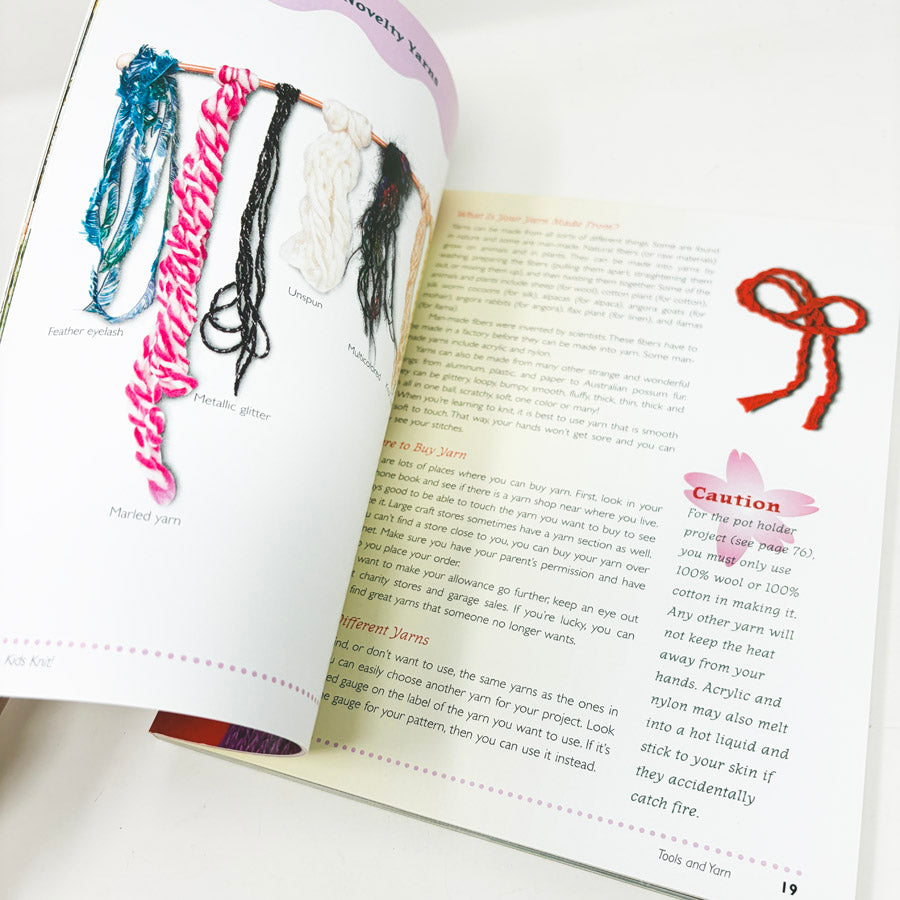 Kids Knit Book by Sarah Bradberry