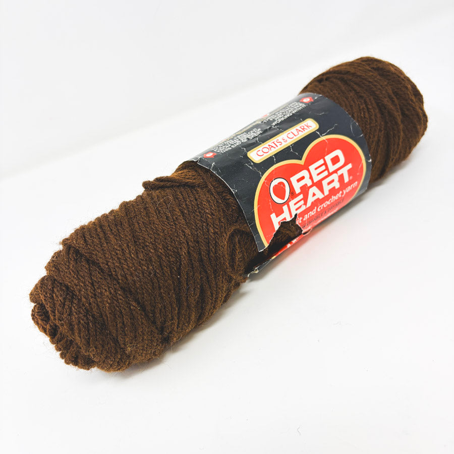 Red Hart Super Saver Yarn - 365 Coffee