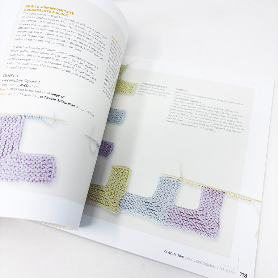 Knit to Be Square Book by Vivian Hoxbro