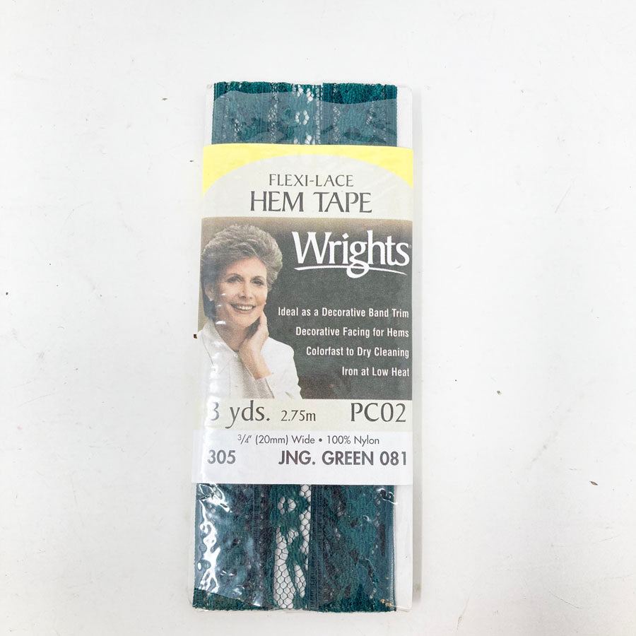 Wright's Jungle Green Hem Tape