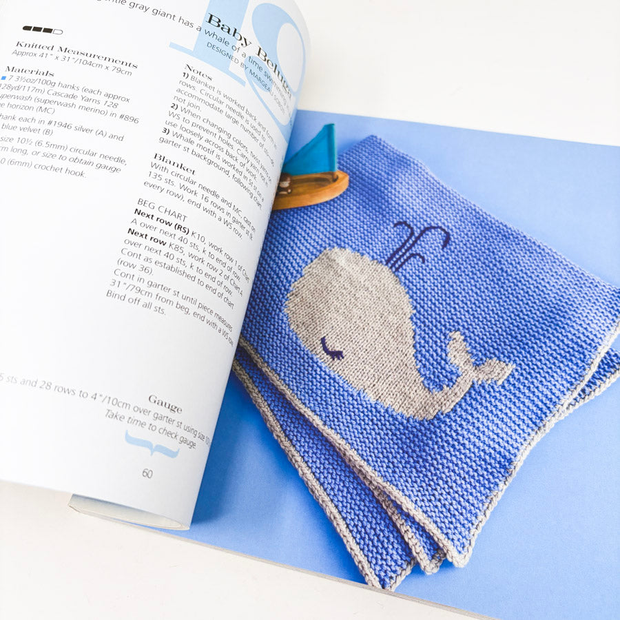 60 Quick Baby Blankets Book by Cascade Yarns