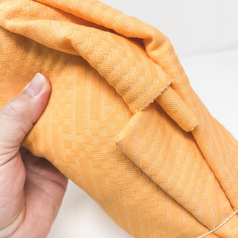 1.5 Yards Orange Knit Fabric
