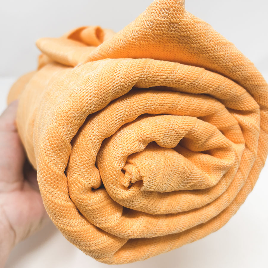 1.5 Yards Orange Knit Fabric