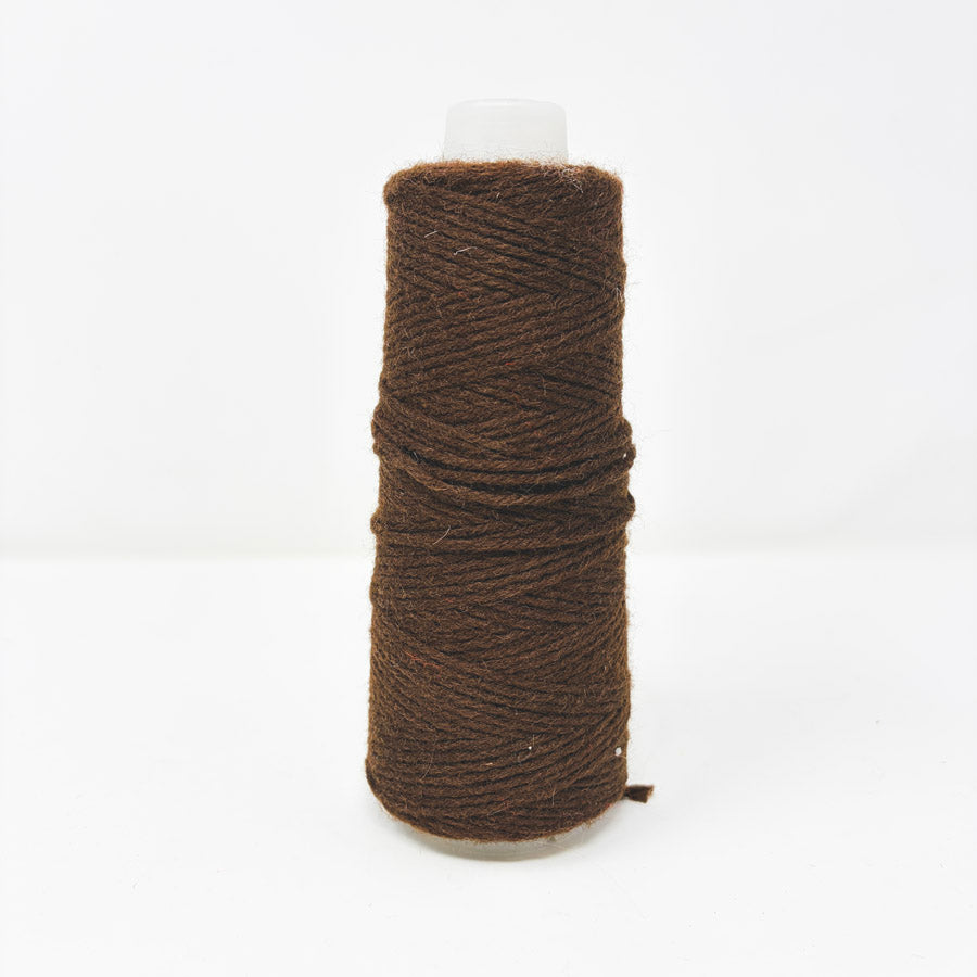 Dark Brown Spooled Yarn